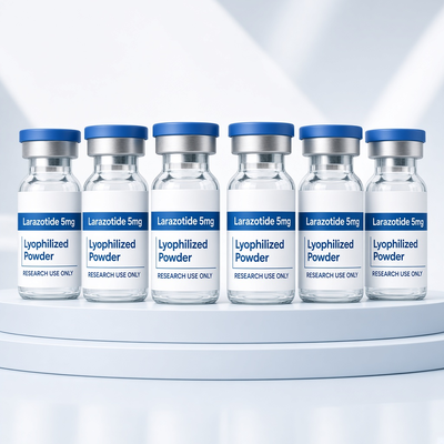 quality कॉस्मेटिक पेप्टाइड लाराज़ोटाइड एसीटेट (AT-1001) 5mg (CAS 881851-50-9) factory